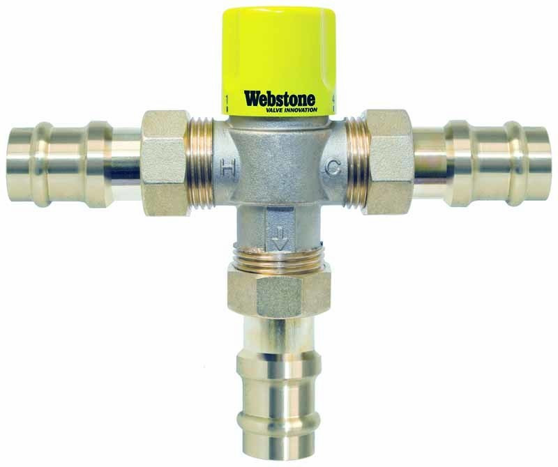 Pressure Tanks / Valves - Webstone Valves Thermostatic Mixing Valve