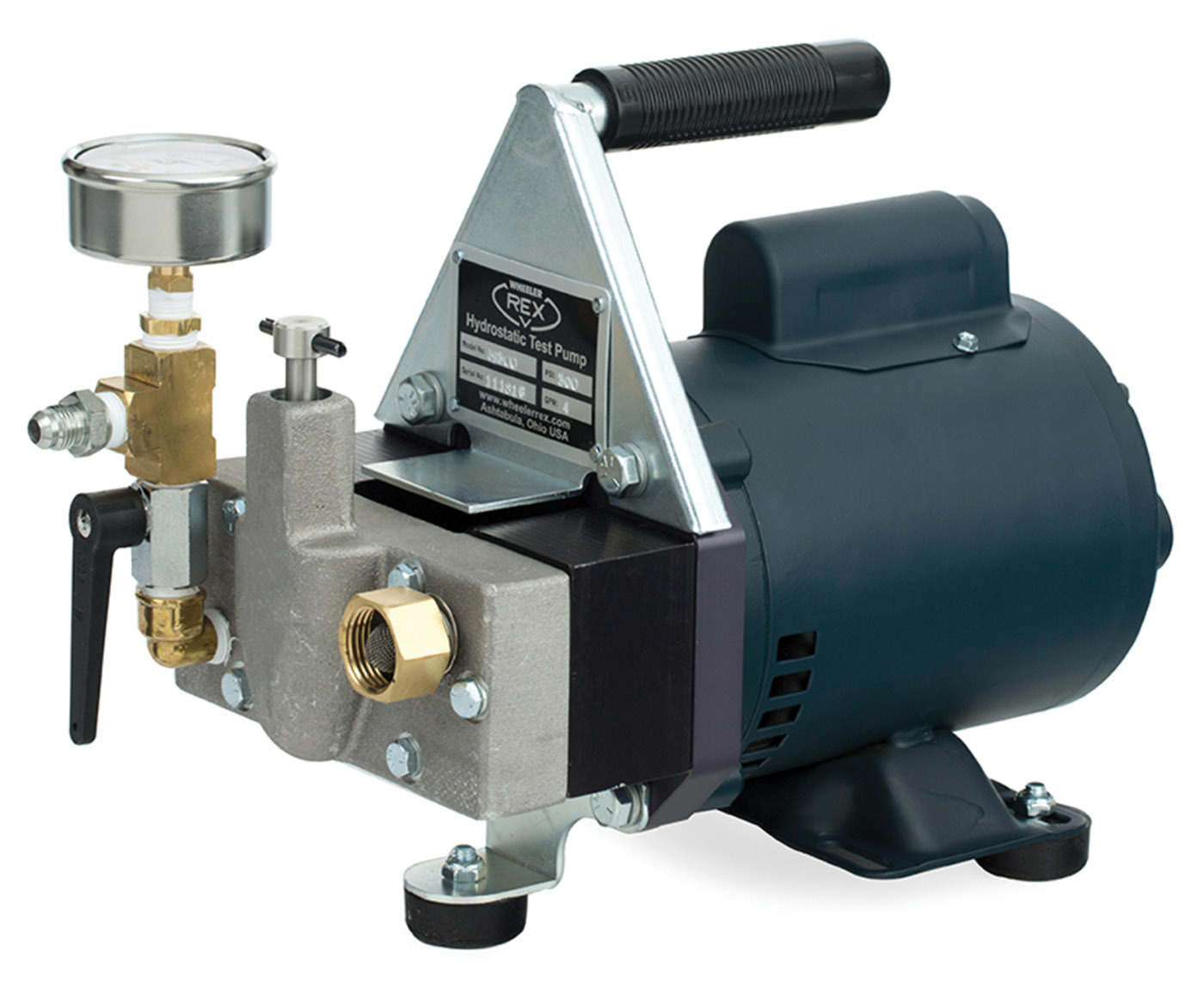 Wheeler rex model 39300 electric hydrostatic pump