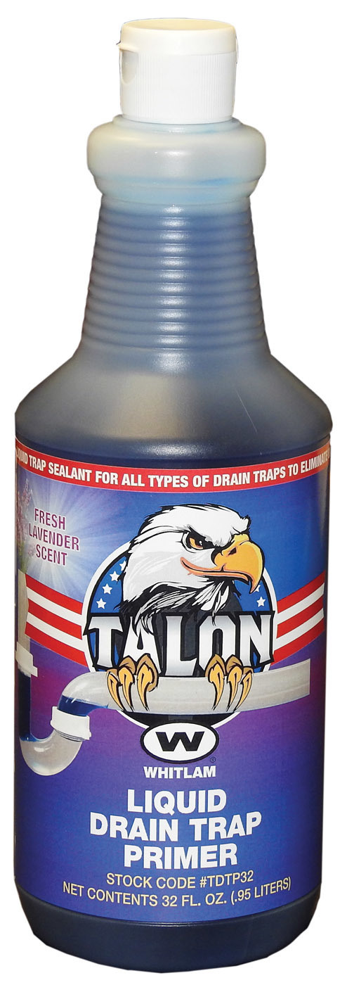 J.C. Whitlam TALON trap drain primer