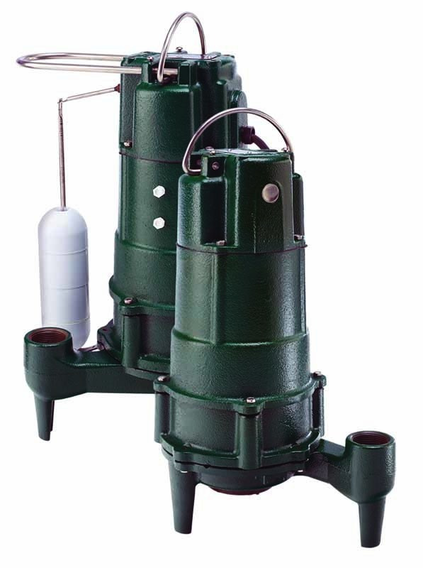 Pumps - Zoeller Pump Company Shark Fractional Horsepower Grinder Series